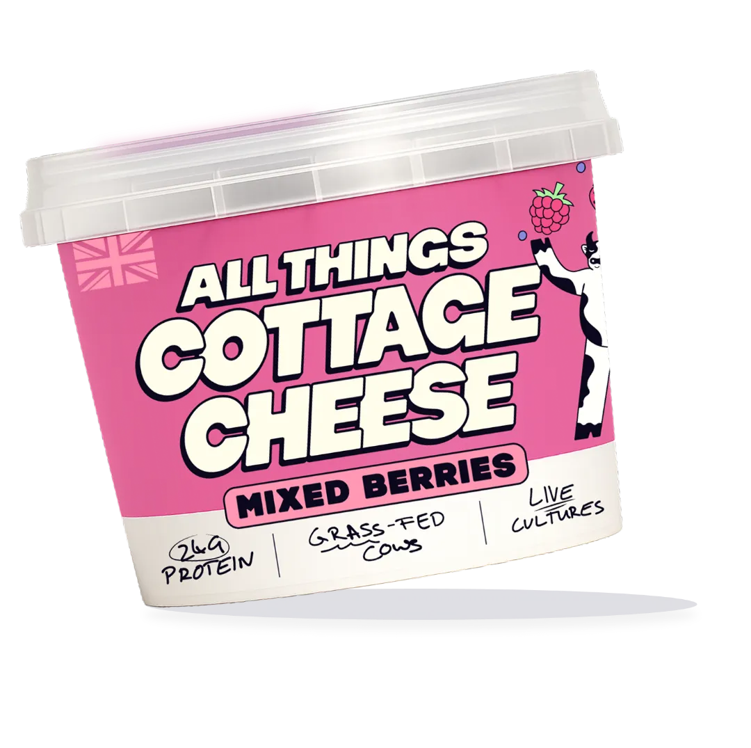 Mixed Berries Cottage Cheese — Mixed Berries